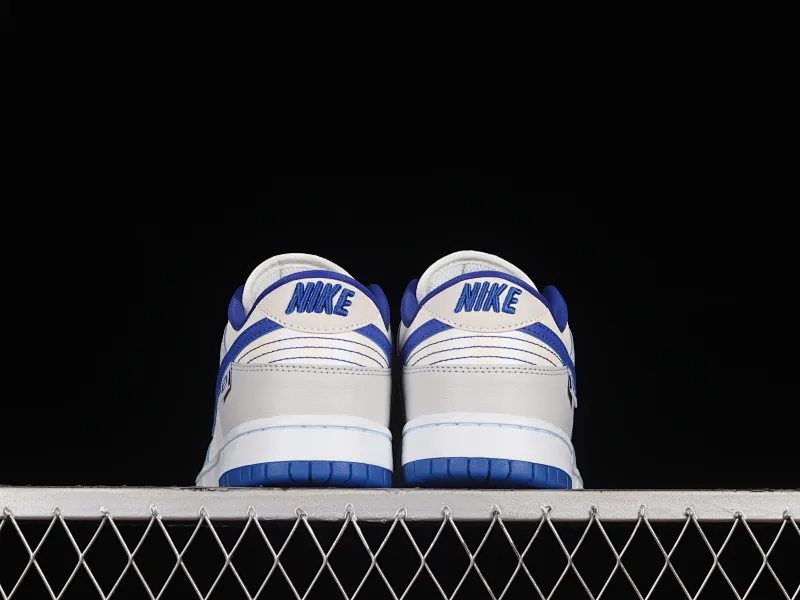 All categories Nk SB Dunk Series Nk SB Dunk Low Low-top sneakers Nk SB Dunk Low GS "Ivory Hyper Royal" Beige Blue 3M Reflective Dunk Series low-top casual sports skateboard shoes FB1841-110